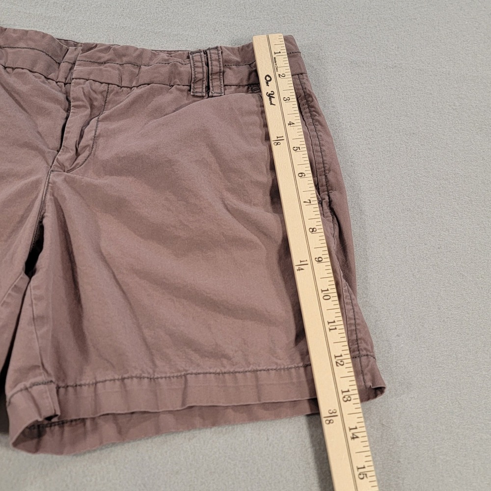 Ann Taylor LOFT‎ Chino Shorts Mid Rise Casual Cotton Women's Size 4 Mauve Rose - Picture 5 of 9